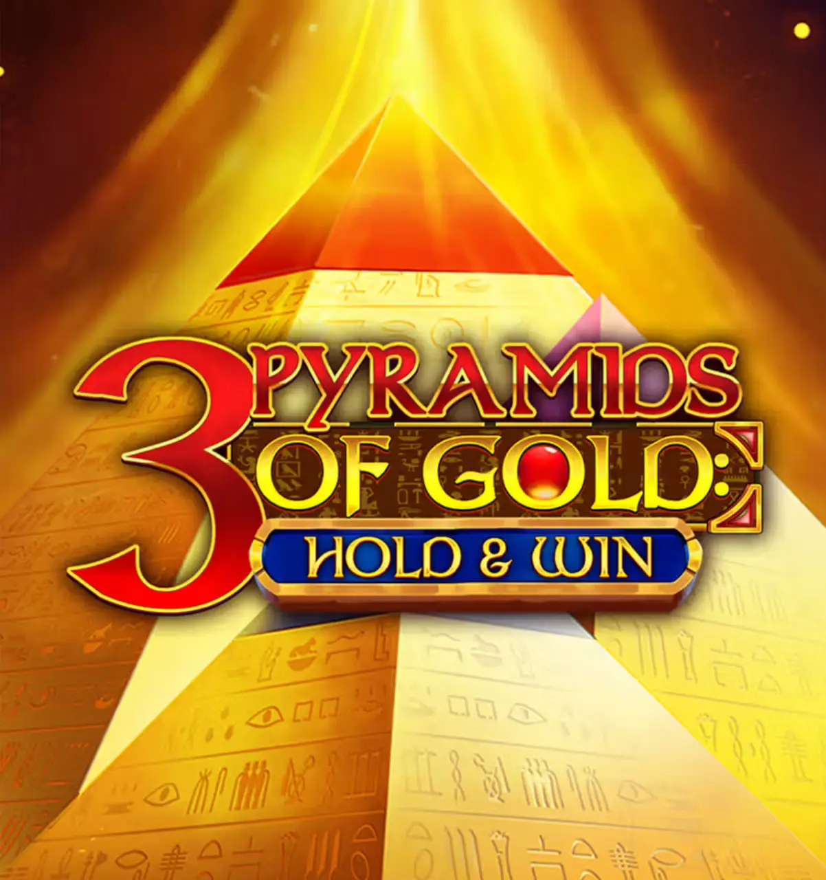 3 Pyramids of Gold: Hold & Win