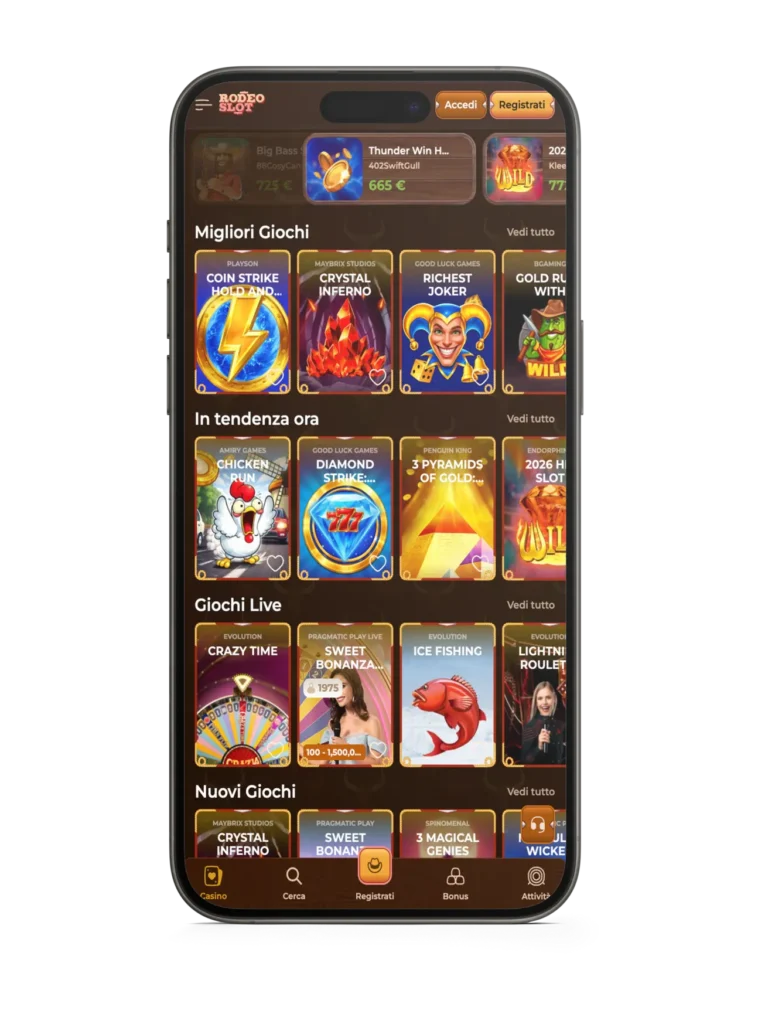 Rodeoslot App